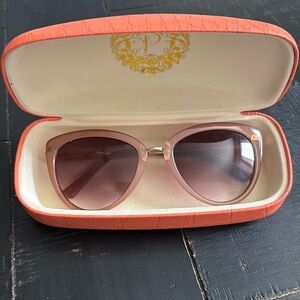 Powder Blush Pink Slight Cat Eye Sunglasses In Box Spring Summer​​